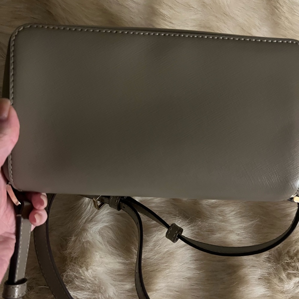 ⭐️NWOT⭐️Kate Spade Taupe Leather Backpack ~ Med - Picture 10 of 14